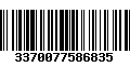 Código de Barras 3370077586835