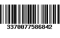 Código de Barras 3370077586842