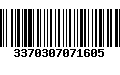 Código de Barras 3370307071605