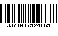 Código de Barras 3371017524665