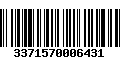 Código de Barras 3371570006431