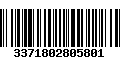 Código de Barras 3371802805801