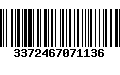 Código de Barras 3372467071136