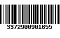 Código de Barras 3372900901655