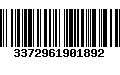 Código de Barras 3372961901892