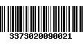 Código de Barras 3373020090021