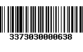 Código de Barras 3373030000638