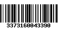 Código de Barras 3373160043390