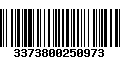 Código de Barras 3373800250973