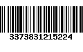 Código de Barras 3373831215224