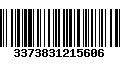 Código de Barras 3373831215606