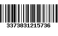 Código de Barras 3373831215736