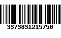 Código de Barras 3373831215750