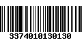 Código de Barras 3374010130130