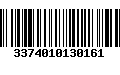 Código de Barras 3374010130161