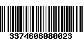 Código de Barras 3374606080023