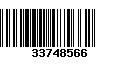 Código de Barras 33748566