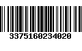 Código de Barras 3375160234020