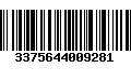 Código de Barras 3375644009281