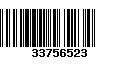 Código de Barras 33756523