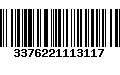 Código de Barras 3376221113117