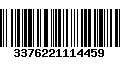 Código de Barras 3376221114459