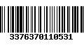 Código de Barras 3376370110531