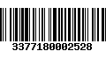 Código de Barras 3377180002528