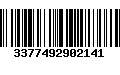 Código de Barras 3377492902141