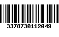 Código de Barras 3378730112049