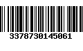 Código de Barras 3378730145061