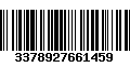 Código de Barras 3378927661459