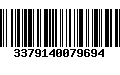 Código de Barras 3379140079694