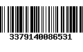 Código de Barras 3379140086531