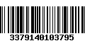 Código de Barras 3379140103795