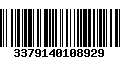 Código de Barras 3379140108929