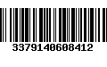 Código de Barras 3379140608412