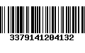 Código de Barras 3379141204132