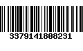 Código de Barras 3379141808231