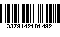 Código de Barras 3379142101492