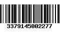 Código de Barras 3379145002277