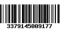 Código de Barras 3379145009177