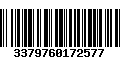 Código de Barras 3379760172577