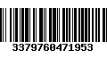 Código de Barras 3379760471953