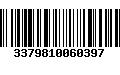 Código de Barras 3379810060397