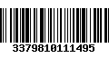 Código de Barras 3379810111495