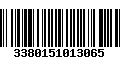 Código de Barras 3380151013065