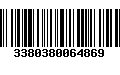 Código de Barras 3380380064869