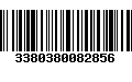 Código de Barras 3380380082856