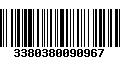 Código de Barras 3380380090967